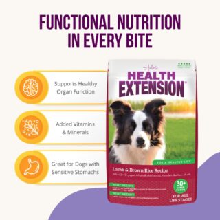 Health Extension Dry Dog Food Lamb & Brown Rice Recipe - Image 3