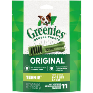 Greenies Teenie Original Chicken Flavor Dental Dog Treats, 11 count