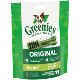Greenies Teenie Original Chicken Flavor Dental Dog Treats, 11 count - Image 4