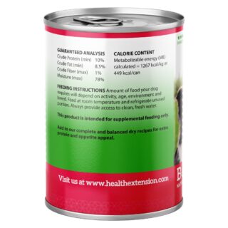 Health Extension Grain-Free Beef Canned Dog Food, 12.5-oz, case of 12 - Image 2