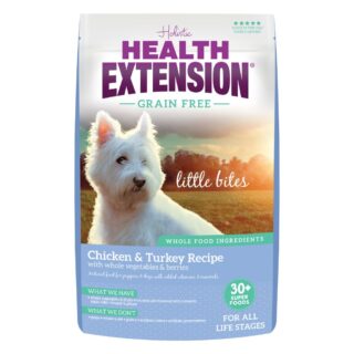 Health Extension Dry Dog Food Grain Free Chicken & Turkey Little Bites