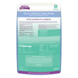 Health Extension Dry Dog Food Grain Free Chicken & Turkey Little Bites - Image 2